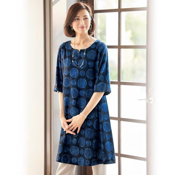 代引き手数料無料 ワンピース レディース 夏 麻混水玉柄ワンピース 50代 60代 70代 80代 ミセスファッション シニアファッション 服 百貨店販売商品 京都通販 ミセスのファッション館 通販 Yahoo ショッピング 最安値挑戦 M Mahdi Net