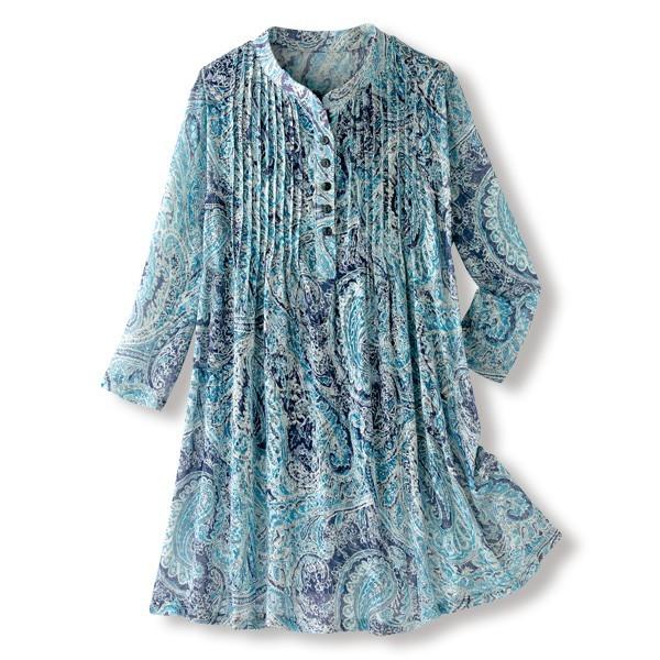 大人気新品 おしゃれ チュニック レディース 春夏 ピンタックデザイン