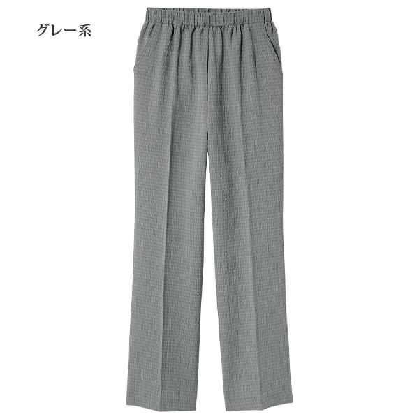 パンツ ボトム 40代 50代 60代 70代 80代 ミセスファッション シニアファッション 大人 おしゃれ レディース 春夏 /「おりなす」楊柳ゆったりパンツ｜miyako385｜03