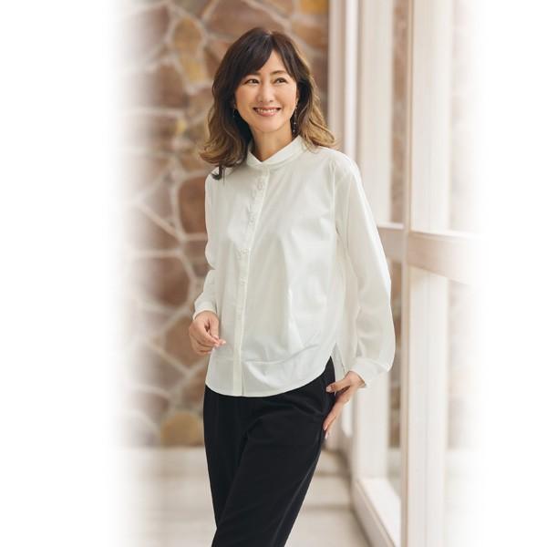 ブラウス レディース おしゃれ 秋冬 40代 50代 60代 70代 80代 ミセス