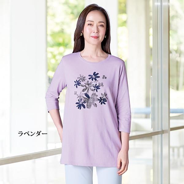 Tシャツ トップス レディース おしゃれ ミセス シニア ファッション 50
