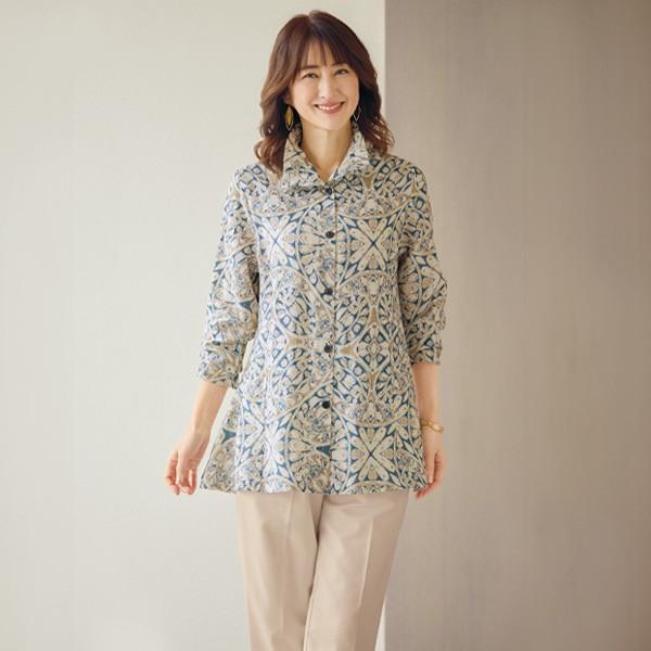 ブラウス シャツ レディース おしゃれ 春夏 ミセス シニア