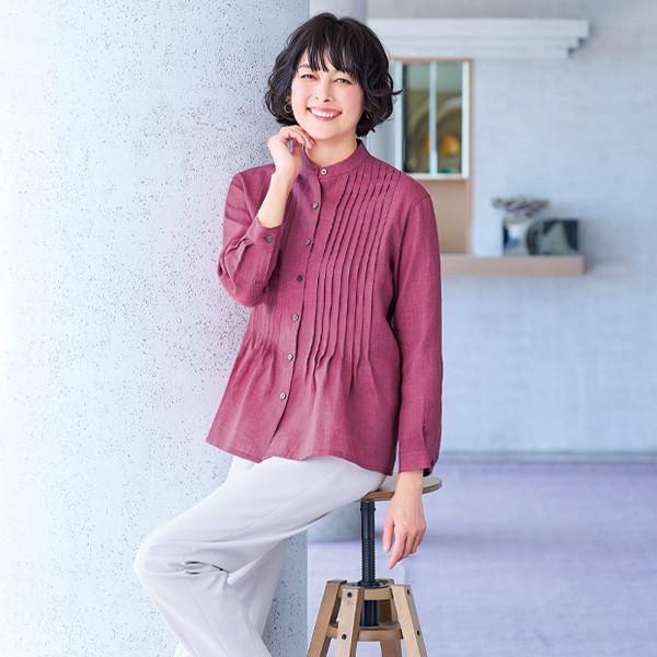 シャツ ブラウス レディース おしゃれ ミセス シニア ファッション 50 