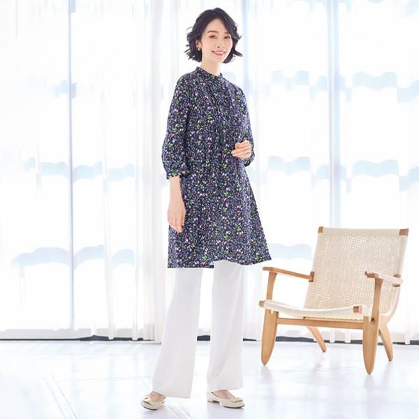 チュニック 大人可愛い おしゃれ ミセス シニア ファッション 50代 60
