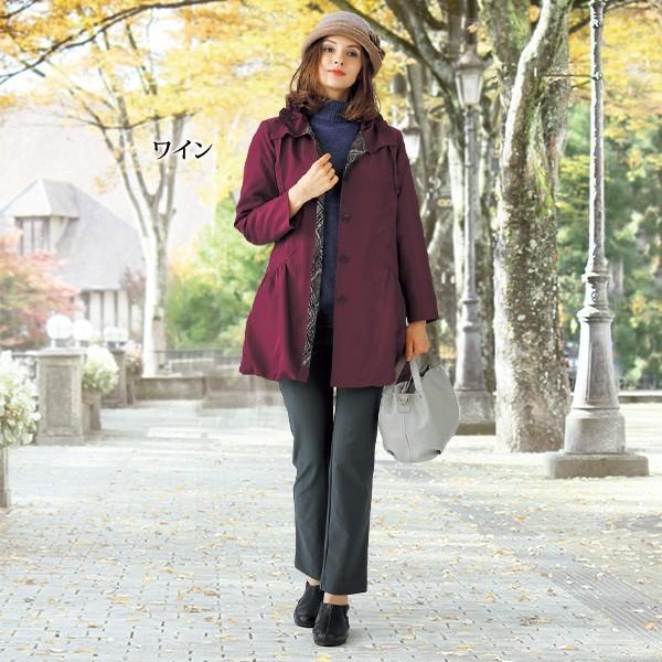 アウター コート レディース 旅行に重宝こだわりコート ポーチ付 大きいサイズ 40代 50代 60代 70代 ミセスファッション シニア ファッション 服 京都通販 ミセスのファッション館 通販 Yahoo ショッピング