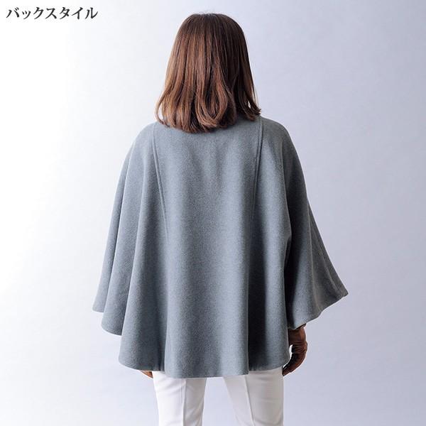ケープ アウター レディース おしゃれ ミセス シニア ファッション 50