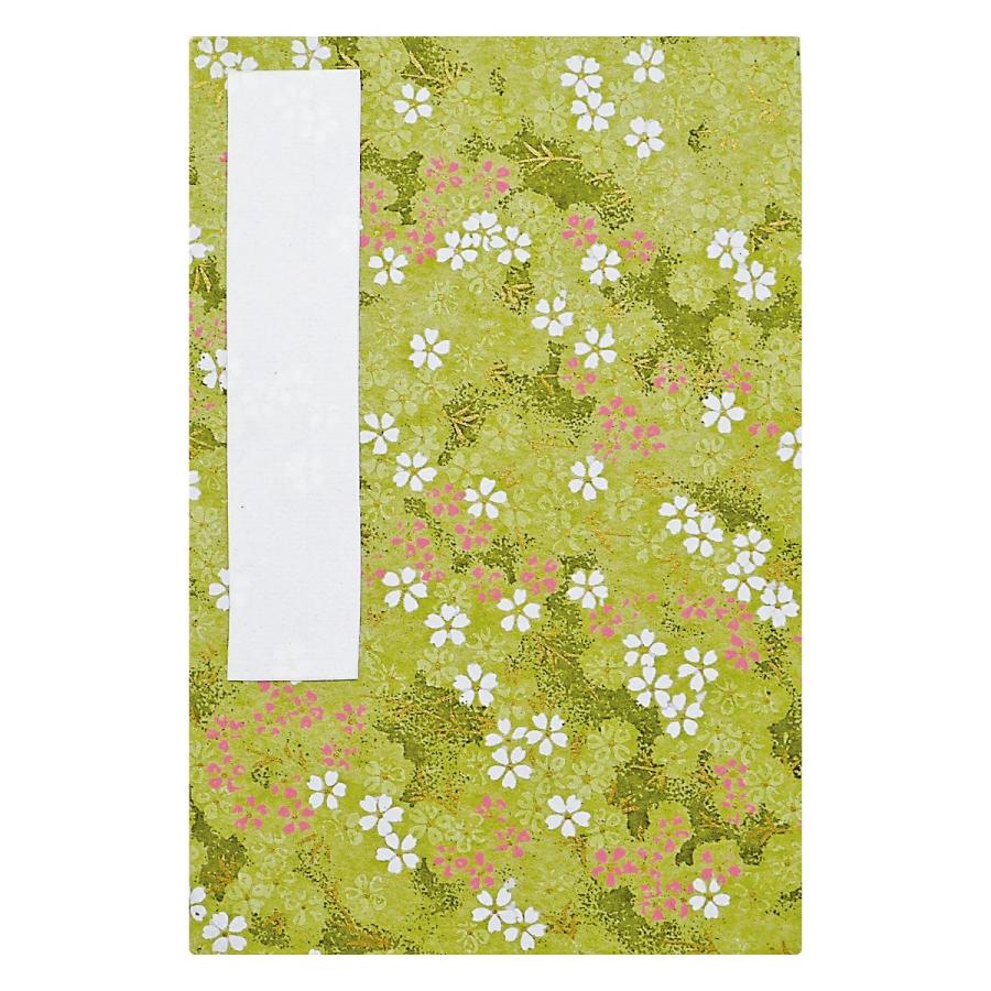 友禅和紙の表紙がかわいい 御朱印帳 大 草 おしゃれ Ud11 9 みやこ日和 通販 Yahoo ショッピング