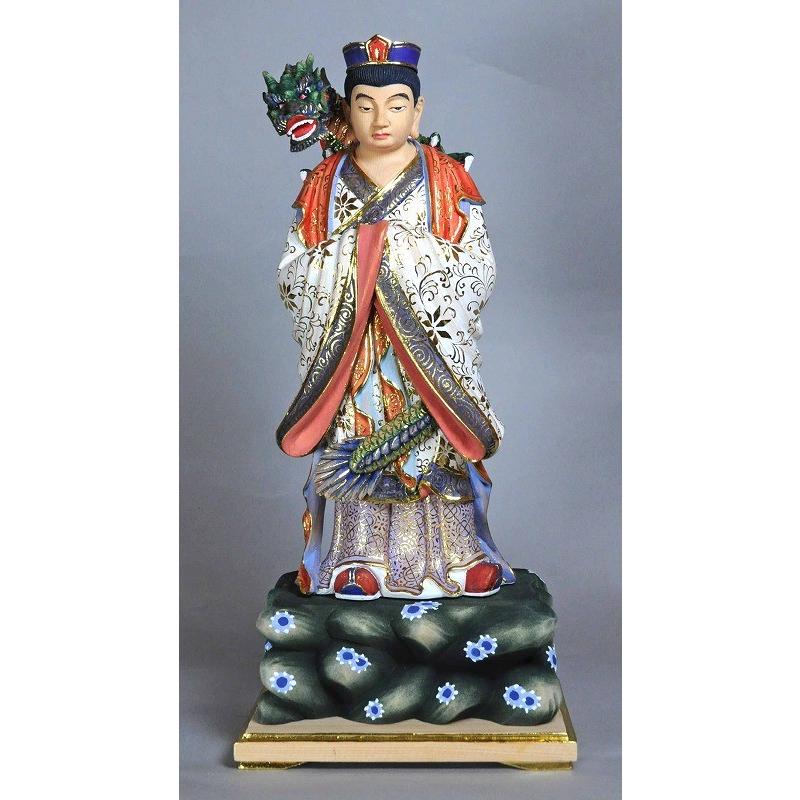 八大龍王立像 1尺 極彩色仕上 八体一組 : 有限会社みやこ仏像 - 通販