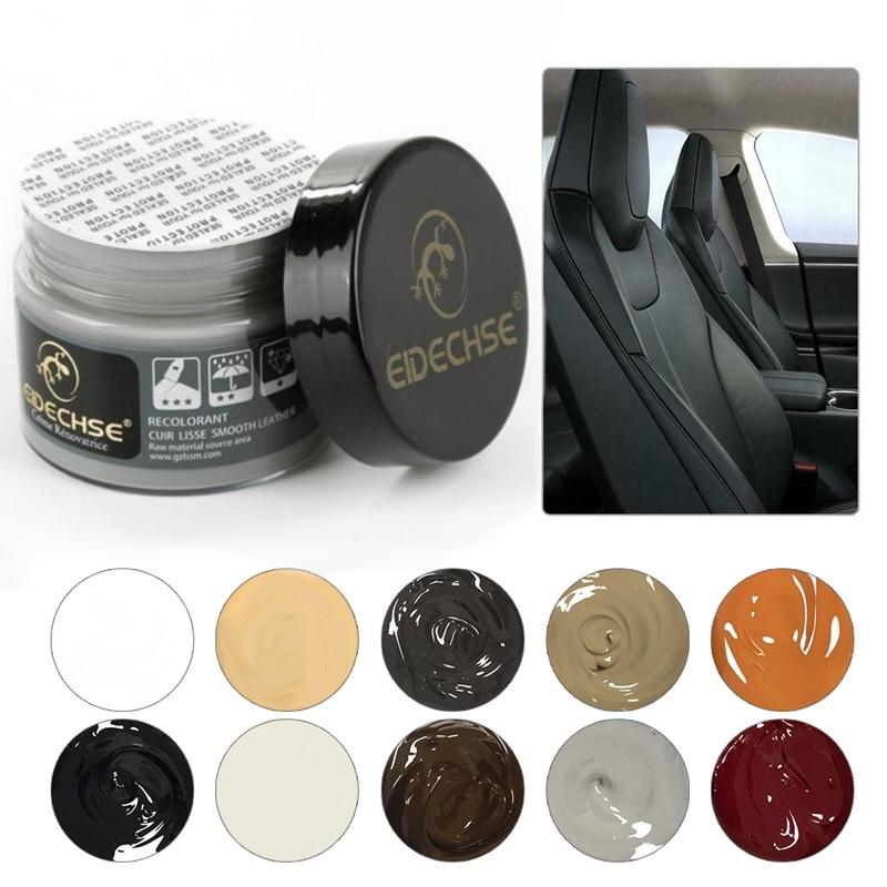 カーケアリキッド レザーリペアキット カラーペースト 車のシート ソファコート ホールスクラッチ ポリッシュペイントケアグレー