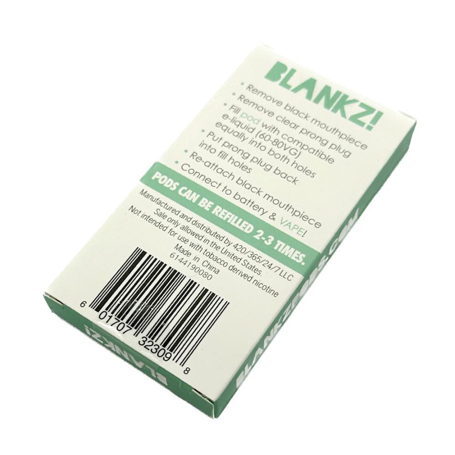 BLANKZ! Refillable Cartridge JUUL本体対応 1.4ohm 交換空ポッド 4個入り 正規品｜miyakodou｜04