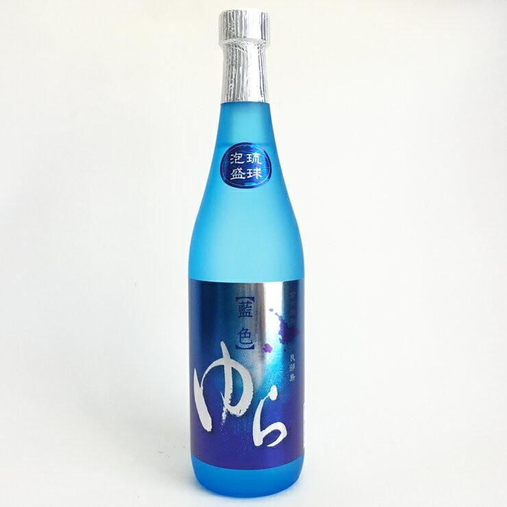 お歳暮 泡盛 渡久山 藍色 ゆら 25度720ml 化粧箱つき : 385じまYahoo