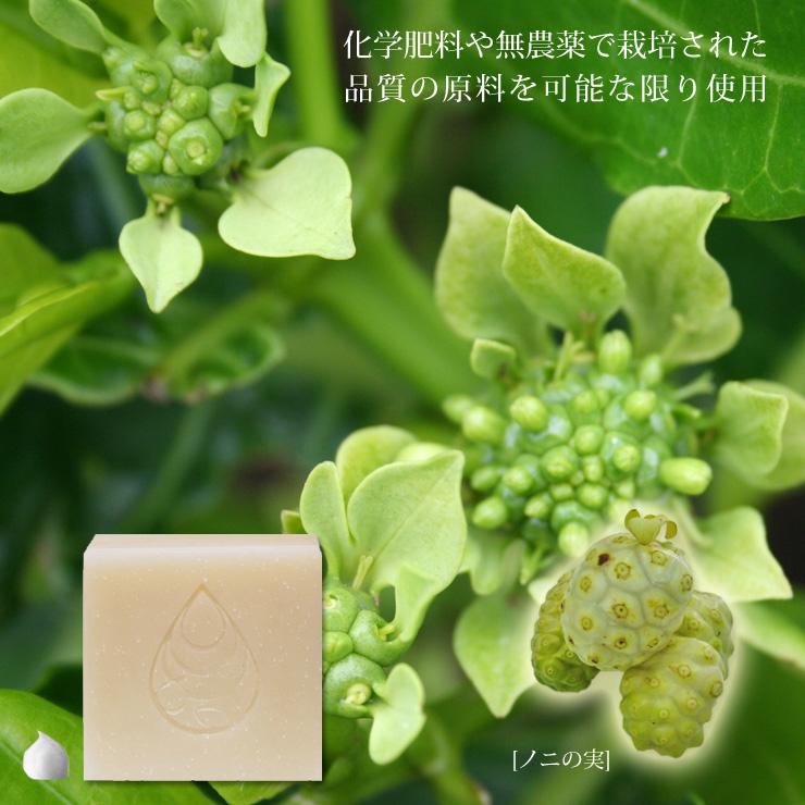 ノニ石鹸 100g 5個セット 肌に優しい手作りコールドプロセス製法 母の