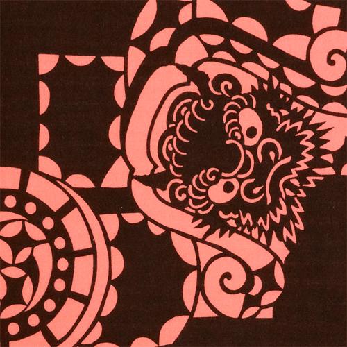 ミニ鬼瓦×紅梅色（こうばいいろ） |  | 01