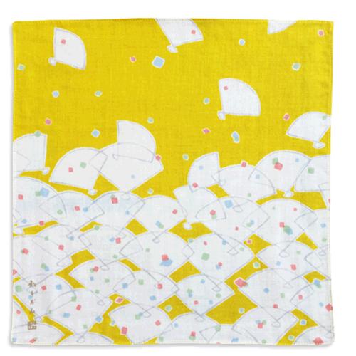 ミニ扇×菜の花色（なのはないろ） | 