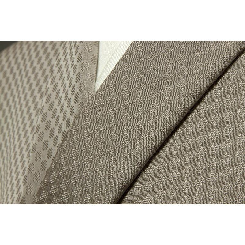 激安】色無地 紋意匠 市松文 紅消鼠 着物、浴衣 | avisos