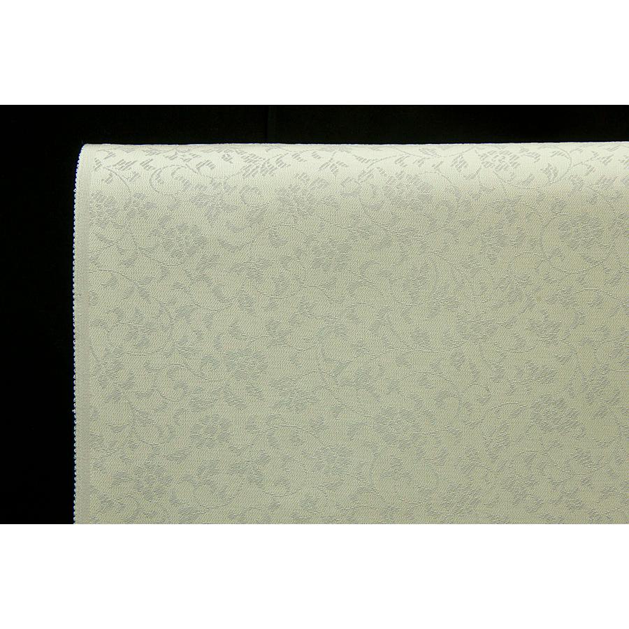 紋御召　唐織　唐草文　生成白鼠の画像