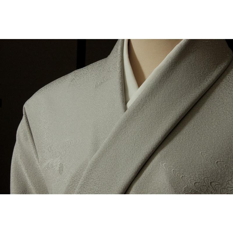 色無地 菊水文 薄墨色 : 色無地着物専門 みやこさかえ - 通販 - Yahoo