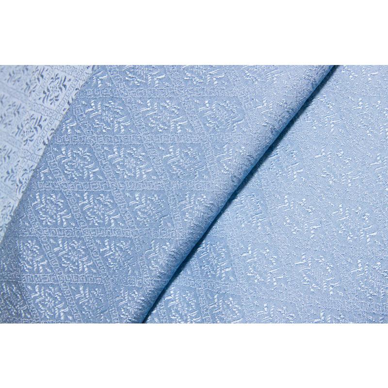 色無地 海松菱文 勿忘草色 : 色無地着物専門 みやこさかえ - 通販