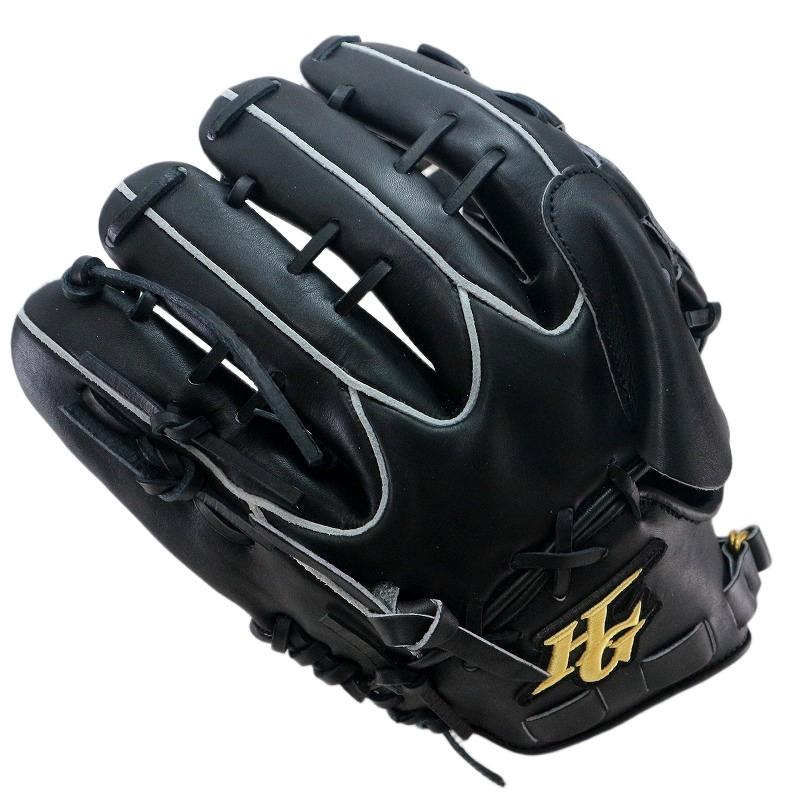 ハイゴールド 硬式野球グローブ 黒 HI-GOLD（ハイゴールド） HI GOLD 308 野球用 一般 硬式 グラブ 投手用