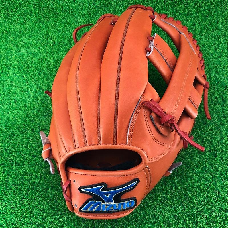 ミズノ、ビューリーググラブ 軟式用【ミズノ直営限定】Buw League 復刻グラブ【内野手用／サイズ9