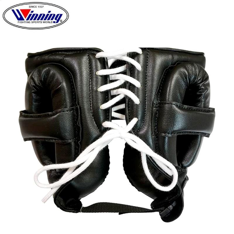 Winning ウィニング ボクシング ヘッドギア フェイスガード タイプ ヘッドガード 練習用 FG-2900 ブラック 黒 Lサイズ