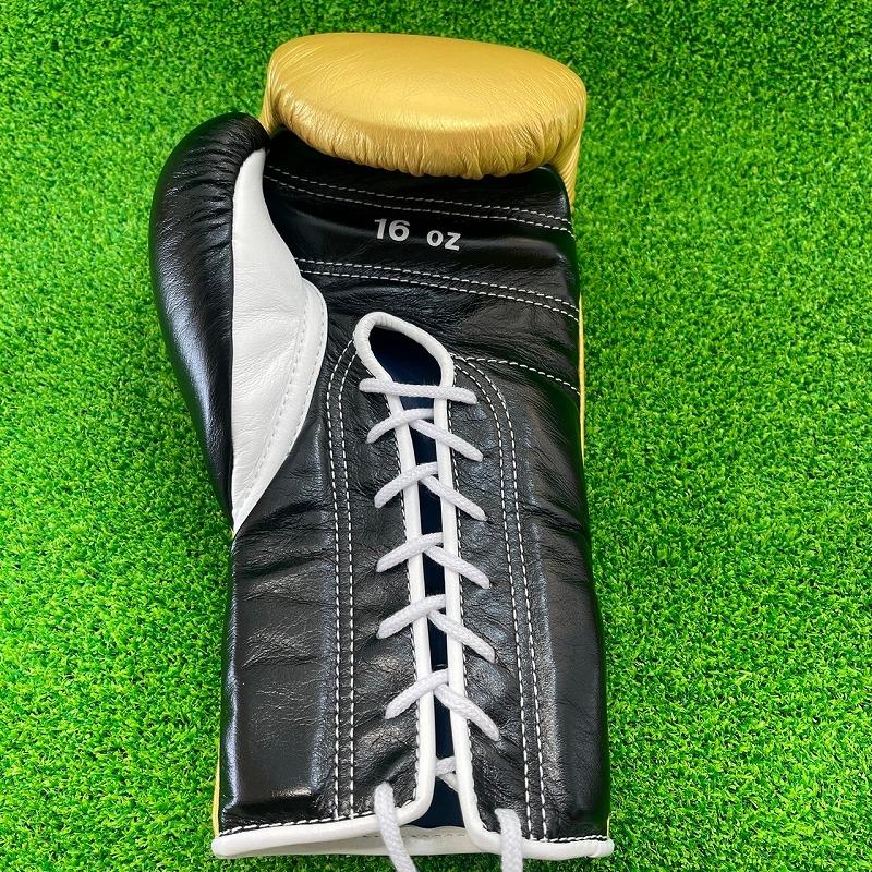 Winning ボクシンググローブ MS-600 16oz ブラック MS-600B プロフェッショナルタイプマジックテープ式16オンスグローブ