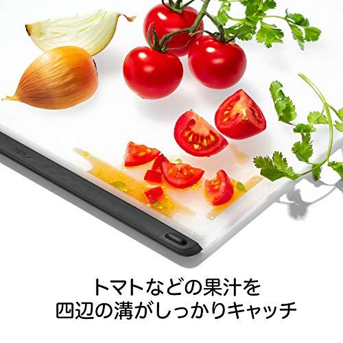 OXO まな板 カッティングボード L 食器洗浄 乾燥機 可 ブラック｜miyamay｜04