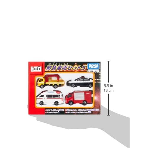 タカラトミー『 トミカ 緊急車両セット5 』 ミニカー 車 おもちゃ male 3歳以上｜miyamay｜05