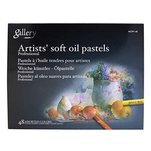 Mungyo Gallery Soft Oil Pastels Set of 48 - Assorted Colors by