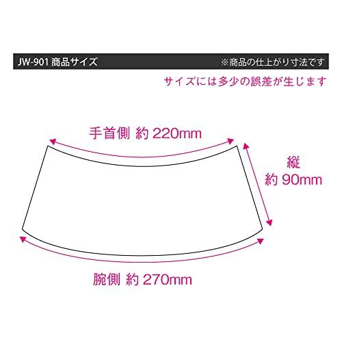 おたふく手袋 手甲 黒鳶 綿100% 4型 マジックタイプ JW-901 グレー フリー｜miyamay｜06