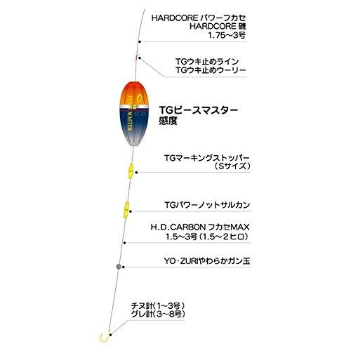 DUEL(デュエル) フカセウキ TGピースマスター 感度 B SO 自重:5.3g G1333-SO-シ｜miyamay｜04