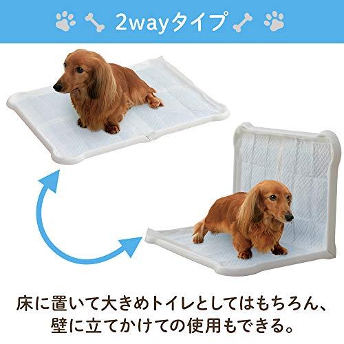 アイリスオーヤマ 犬 トイレ シーツぴたっとトレー ダブルワイド ブラウン P-SPT｜miyamay｜03