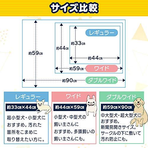 アイリスオーヤマ ペットシーツ 超薄型 1回使い捨て 抗菌 消臭 小型犬・中型犬｜miyamay｜05