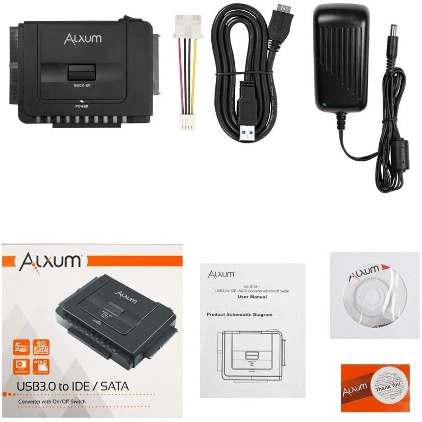 Alxum IDE SATA 変換アダプタ 両方対応 USB-A IDE USB変換ケーブル 2.5/3.5イン｜miyamay｜06