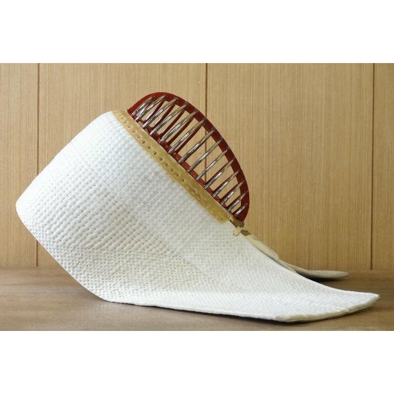 s800○面単品◇白防具◇清武堂◇光吉作◇つむじ64.2cm◇手刺2分 s800○面単品◇白防具◇清武堂◇光吉作◇つむじ64.2cm◇手刺2分