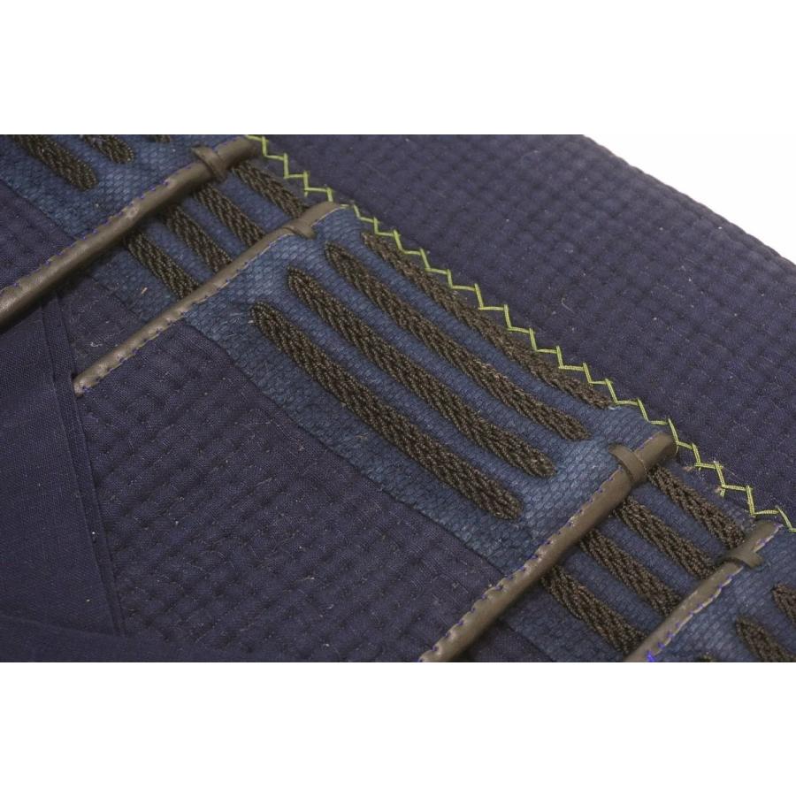 s881○垂単品◇未使用品◇手刺2分◇4段飾◇織刺◇本革◇置き古し s881○垂単品◇未使用品◇手刺2分◇4段飾◇織刺◇本革◇置き古し
