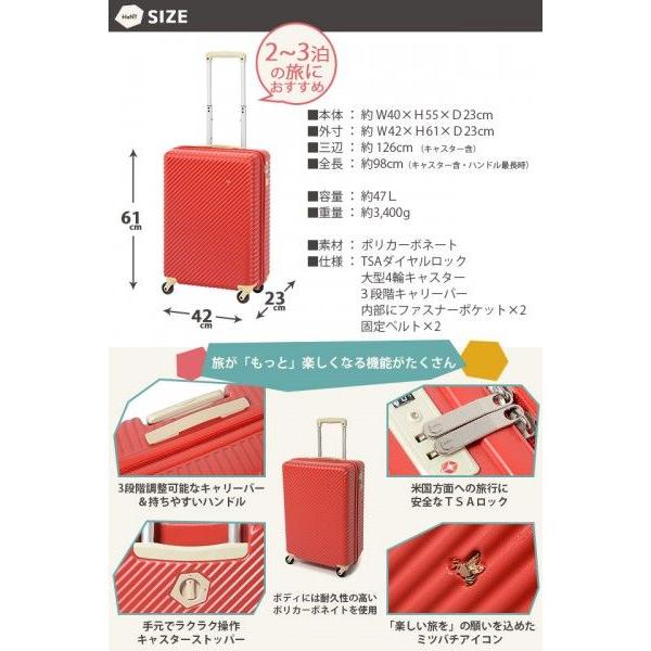 Ace（エース） スーツケース ハント HaNT mine 47L キャリーケース 1