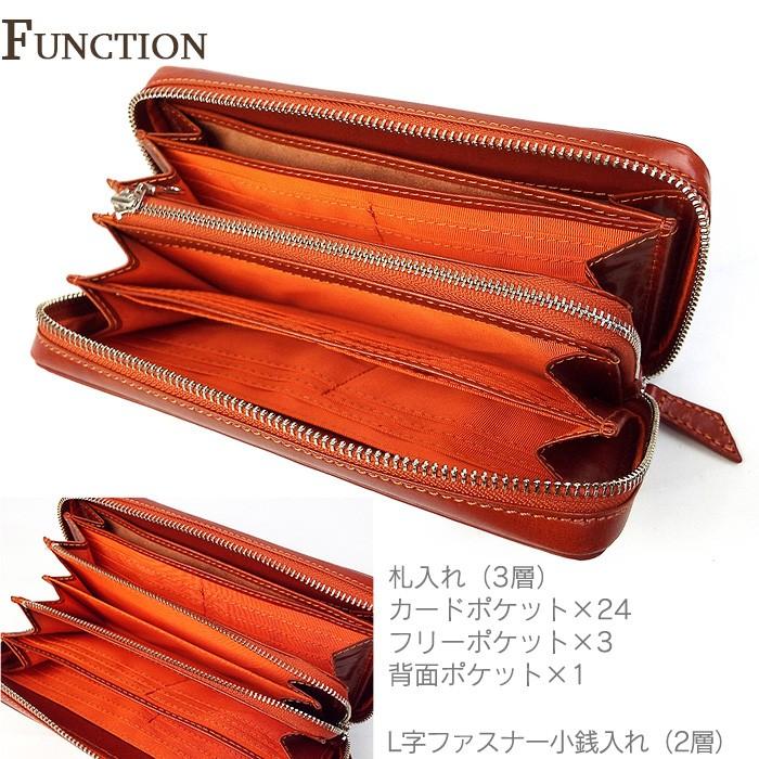 ZONALe（ゾナール） 長財布 ラウンドファスナー カード 大容量
