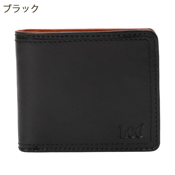 Lee（リー） 二つ折り財布 小銭入れ メンズ レディース 本革