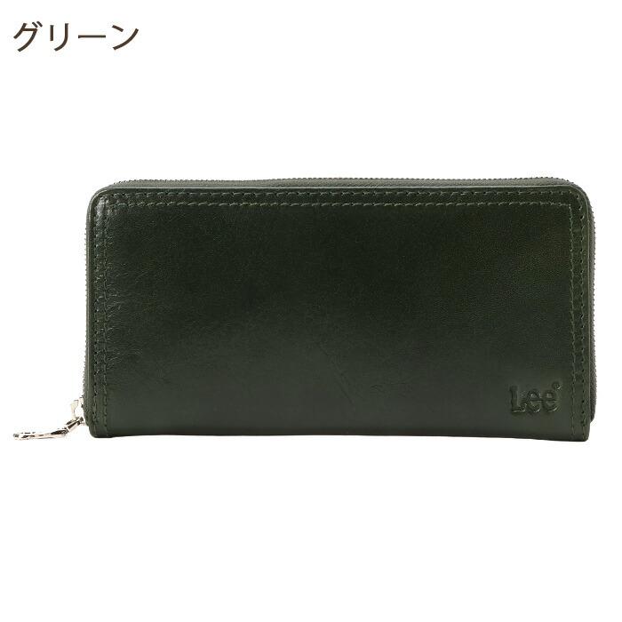 Lee（リー） 長財布 ラウンドファスナー 小銭入れ メンズ レディース