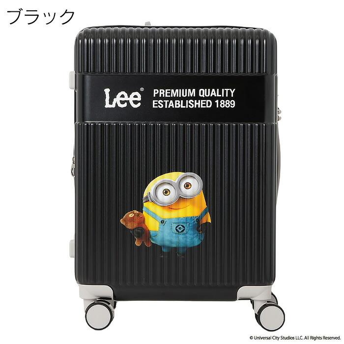 Lee ミニオンズ　4−5泊サイズ　キャリーケース　現品特価 Lee（リー） ミニオン スーツケース 58L 4〜5泊 minions グッズ 320