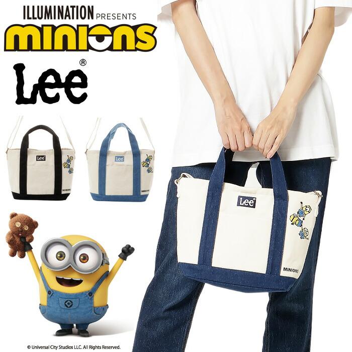 Lee（リー） トートバッグ 手提げバッグ ショルダーバッグ ミニオンズ