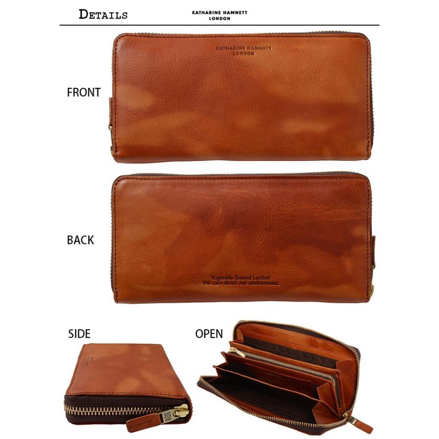 KATHARINE HAMNETT（キャサリンハムネット） 財布 長財布 ラウンド