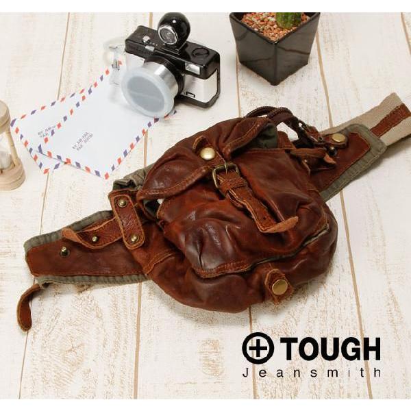 TOUGH JEANSMITH ミリタリー メンズ ウエストポーチ TOUGH Jeansmith（タフジーンズスミス） TOUGH/タフ/バッグ/tough