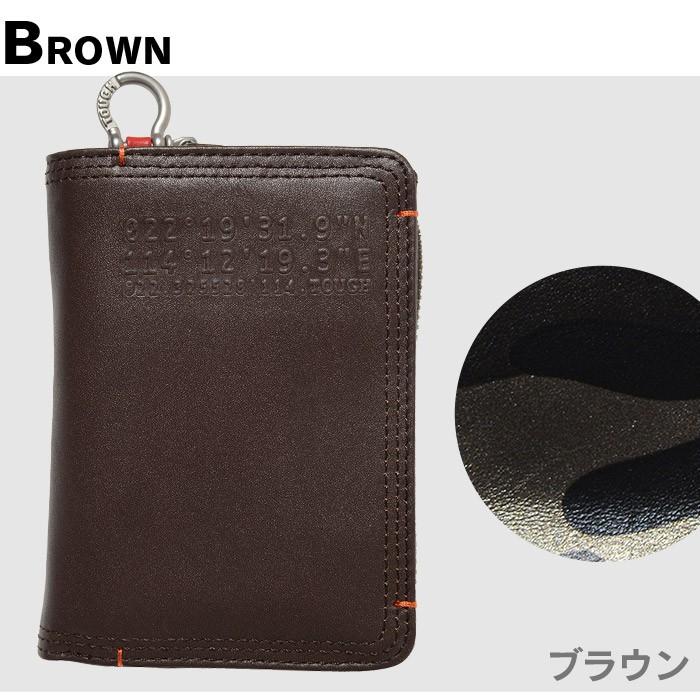 TOUGH タフ 財布 二つ折り財布 縦型 カモコア 69061 メンズ 革 レザー