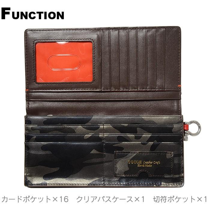 tough タフ　長財布　迷彩　カモ柄 tough タフ 長財布 迷彩 カモ柄