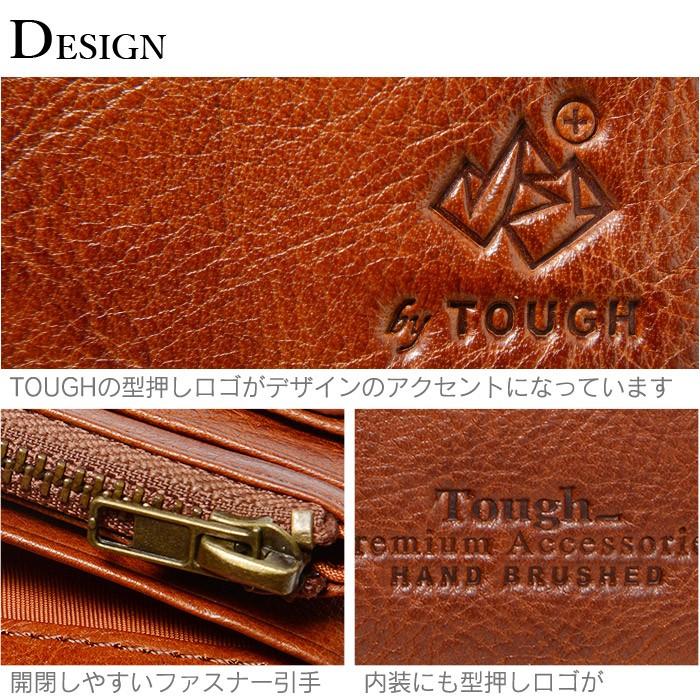 TOUGH タフ 財布 長財布 BRUSHWORK 69094 メンズ 革 : かばんの