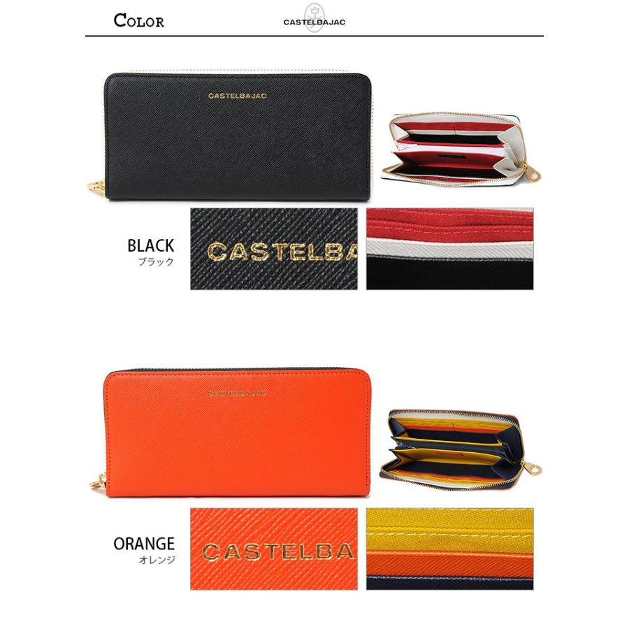 CASTELBAJAC（カステルバジャック） 長財布 ラウンドファスナー