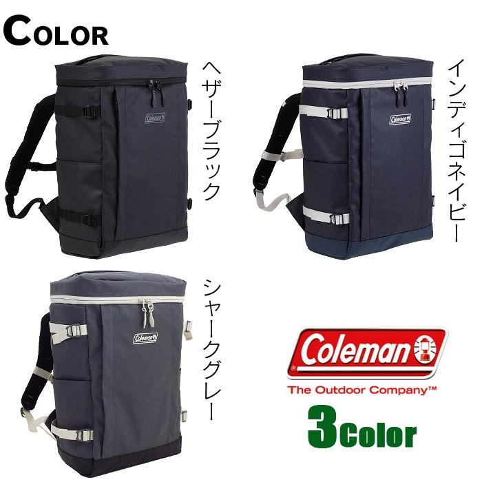 コールマン リュック スクエアリュック スクールバッグ 大容量 25L coleman SHIELD csh6011｜miyamoto0908｜04