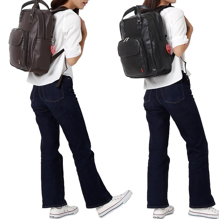 EASTBOY（イーストボーイ） リュック スクールバッグ 合皮 通学